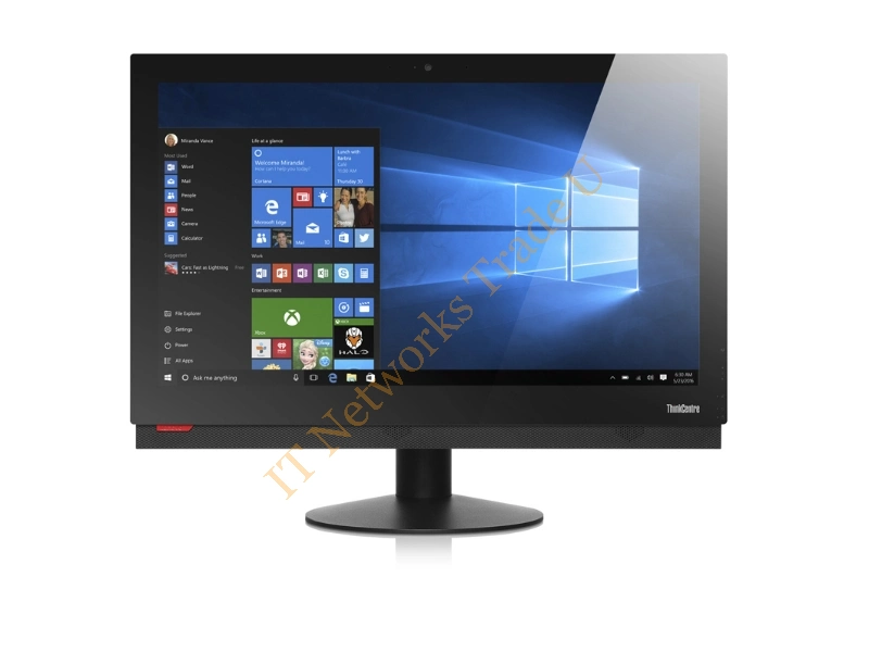 Lenovo ThinkCentre M910z 3.4GHz i5-7500 23.8" 1920 x 1080pixels Black All-in-One PC Workstation Systems