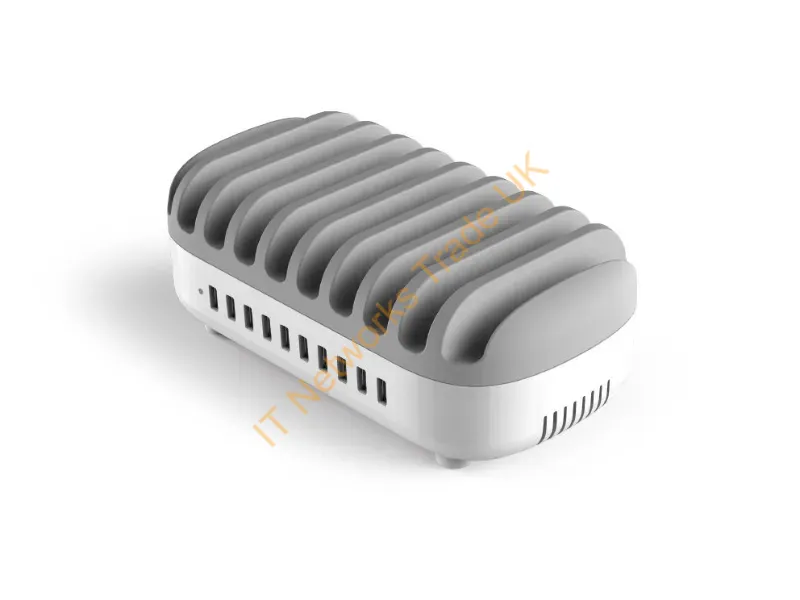 10PUSBDKS-UK - Compulocks 10 Ports USB Charging Dock Station With UK Plug
