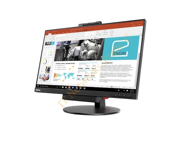 10R1PAT1UK - Lenovo 10R1PAT1UK 21.5" Full HD LED Flat Black computer monitor LED display