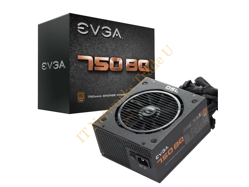 110-BQ-0750-V2 - EVGA 110-BQ-0750-V2 750W ATX Black power supply unit