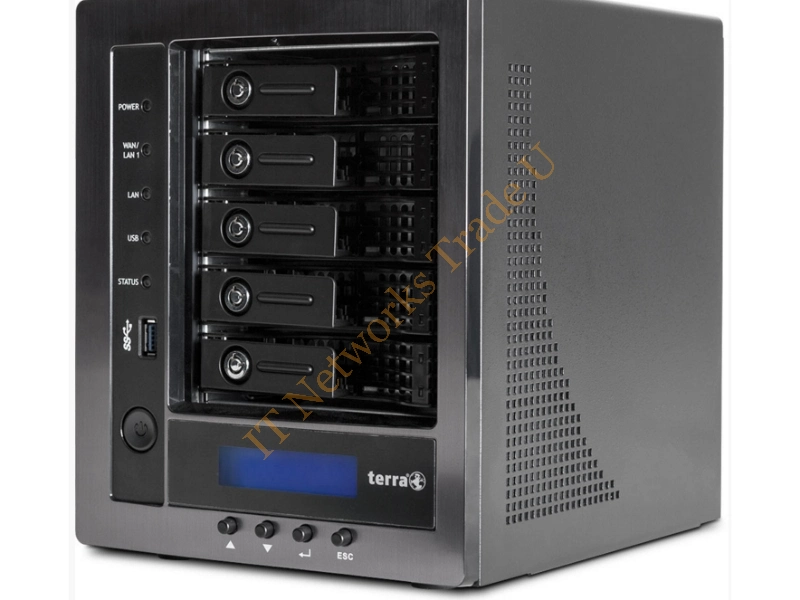 1100906 - Wortmann AG NASBOX 5-2002 G3 Ethernet LAN Black NAS Servers