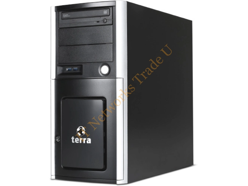 1100976 - Wortmann AG TERRA Server 4030 G3 WS2016S (SSD) 3.7GHz E3-1245V6 Tower Black PC Workstation Systems