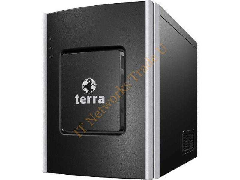1100977 - Wortmann AG TERRA Miniserver G3 WS2016 Essentials 3GHz E3-1220V6 Mini Tower Black Workstation system
