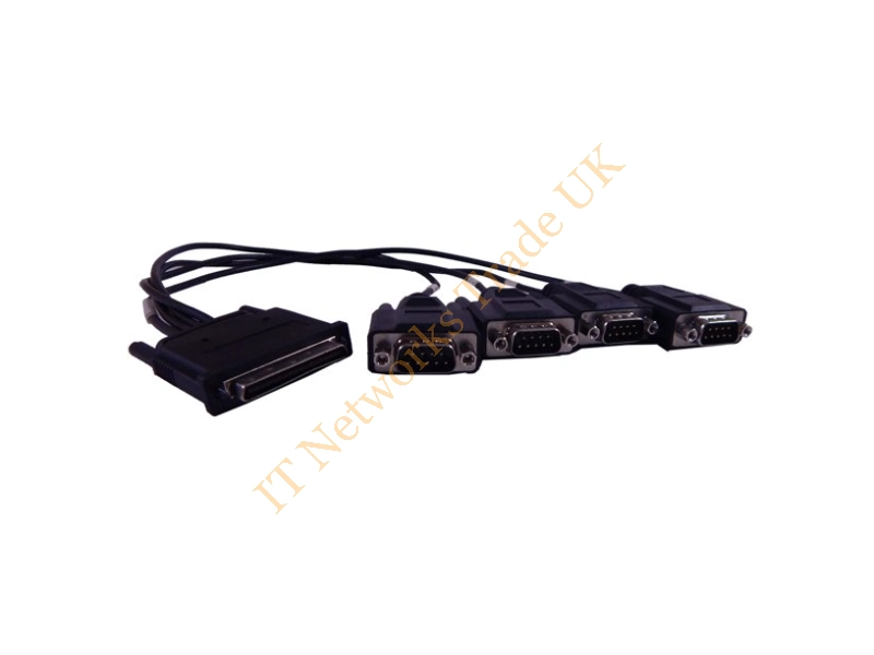 1103060-11 HP VHD68 to DB9M 4-Port Mini Fan-Out Cable Miscellaneous Cable