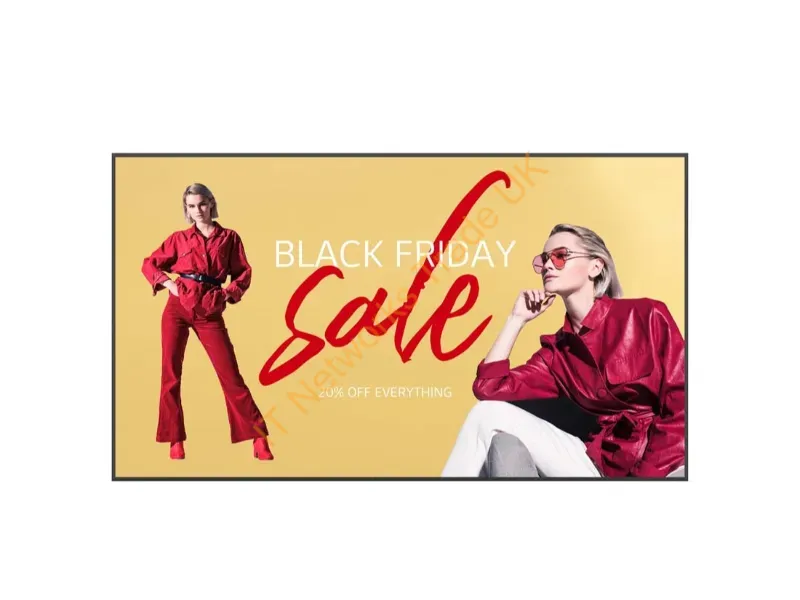 110UM5K-B - Lg 110Um5K-B Signage Display Digital Signage Flat Panel 110" Lcd Wi-Fi 500 Cd/M 4K Ultra Hd Black Webos 16/7