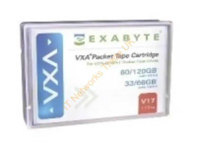 11100103 - Exabyte Vxatape V17 60 Gb / 120 Gb Blank Data Tape Vxa 0" (0 Mm)