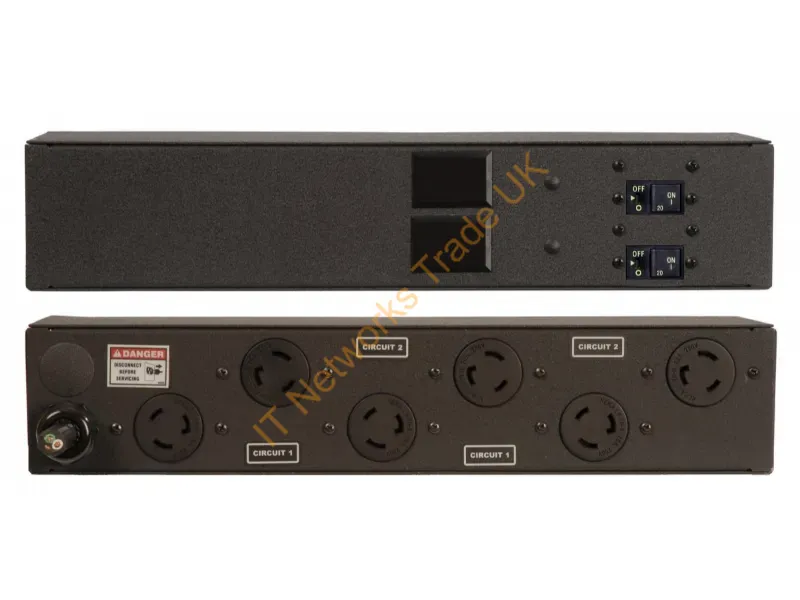 11112VH - Vertiv 2Xpr060-103L20Tl6 Power Distribution Unit (Pdu) 6 Ac Outlet(S) 0U Black