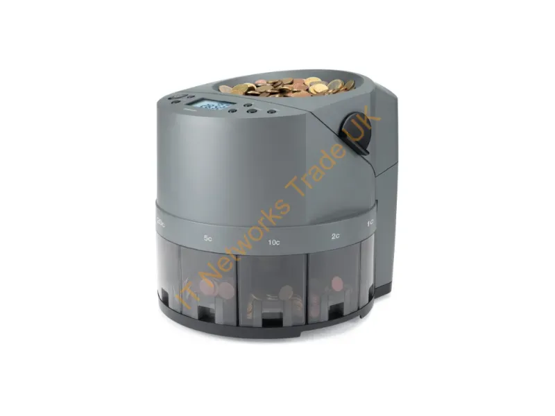 112-0599 - Safescan 1450 Coin counting machine Grey