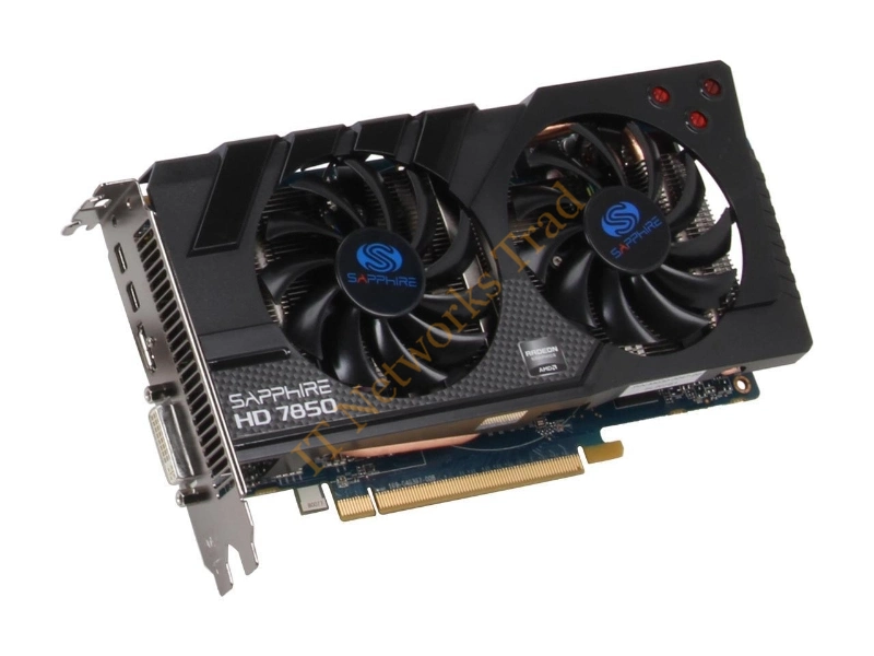11200-01-20G Sapphire Radeon HD 7850 OC 2GB 256-Bit DDR5 Express 3.0 x16 HDMI/DVI HDCP Ready CrossFireX Support Video Graphics Card