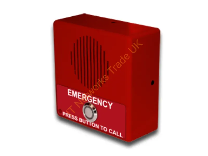 11209 - Cyberdata Systems Sip-Enabled Voip V3 Red