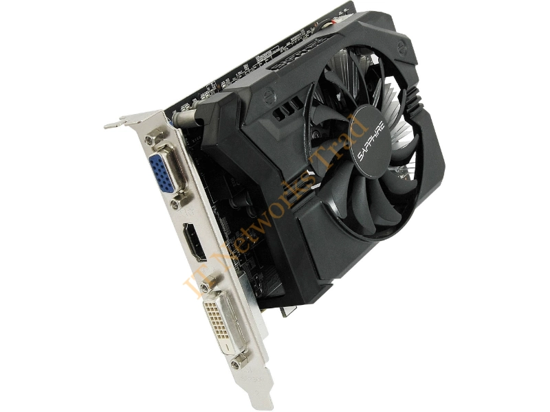 11215-01-20G Sapphire Radeon R7 250 2GB DDR3 VGA/ DVI/ HDMI PCI Express Video Graphics Card