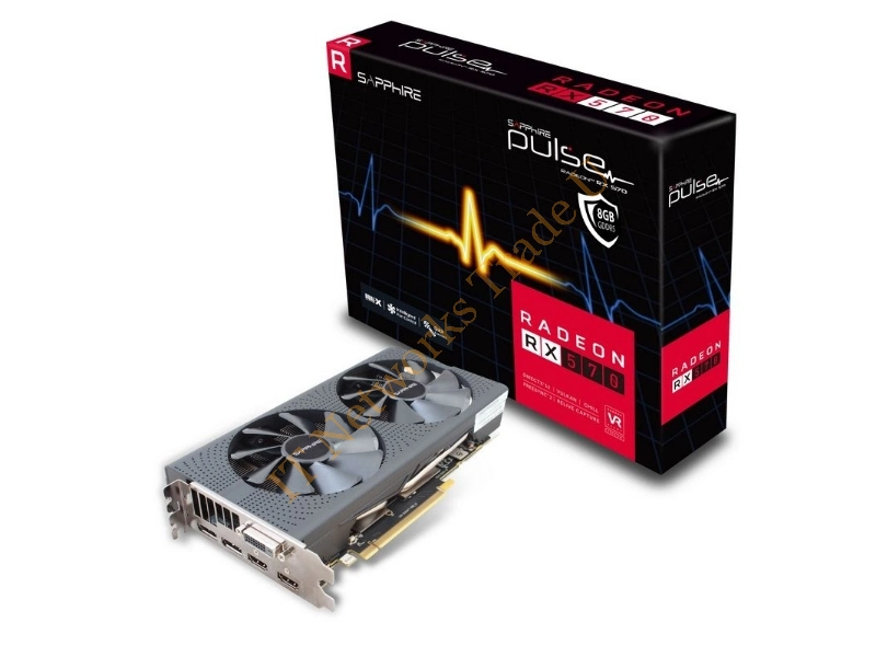 Sapphire Pulse Radeon RX 570 Radeon RX 570 8GB GDDR5 Graphic card