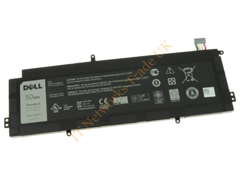 1132N Dell 3-Cell 50WHr Battery for Chromebook 11 Laptop Battery