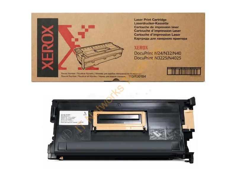 113R00184 - Xerox 113R00184 Toner black, 23K pages Accessory