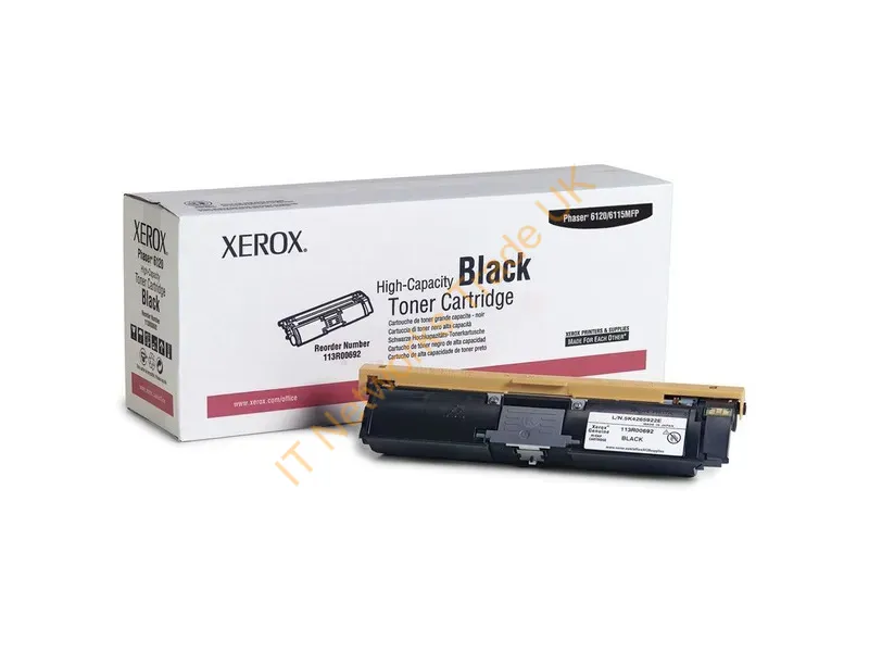 113R00692 - Xerox 113R00692 Toner black, 4.5K pages/5% for Xerox Phaser 6120