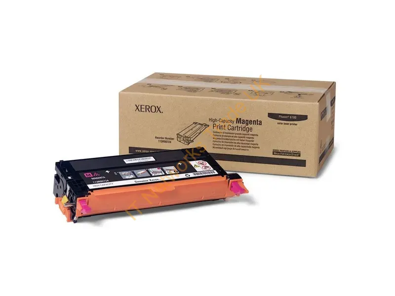 113R00732 - Xerox 113R00732 Toner cartridge magenta metered, 6K pages ISO/IEC 19798 for Xerox Phaser 6180
