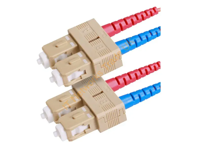 11884 - Monoprice 11884 Infiniband/Fibre Optic Cable 1968.5" (50 M) Sc Ofnr Aqua Color