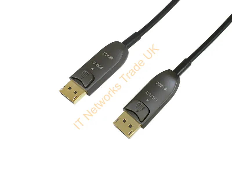 119445 - Equip DisplayPort 1.4 Active Optical Cable, 50m, 8K/60Hz