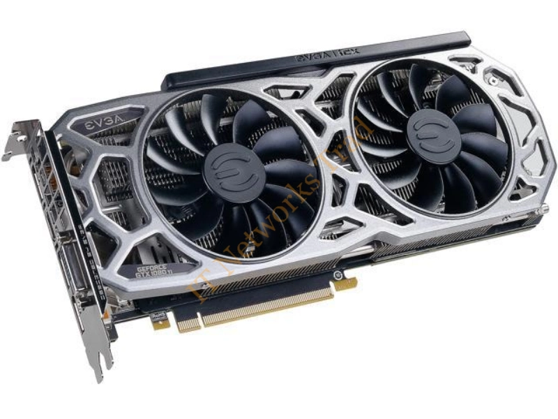 11G-P4-6591-KR EVGA -nVidia GeForce GTX 1080 Ti iCX 11GB GDDR5X 352-Bit PCI Express 3.0 x16 Video Graphics Card