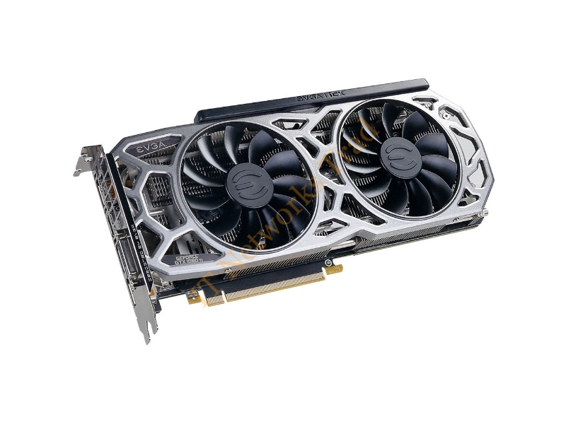 11G-P4-6593-KR EVGA -nVidia GTX 1080 Ti SC2 11GB GDDR5X 352-Bit PCI Express 3.0 x16 Video Graphics Card