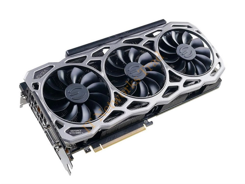 11G-P4-6799-KR EVGA -GeForce GTX 1080 TI 11GB GDDR5X 352-Bit HDMI / 3x DisplayPort / Dual-Link DVI-D PCI Express 3.0 Video Graphics Card
