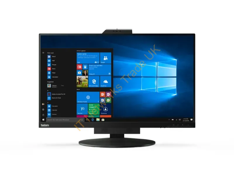 11JHRAR1US - Lenovo Thinkcentre Tiny-In-One 27 Led Display 27" 2560 X 1440 Pixels Quad Hd Black