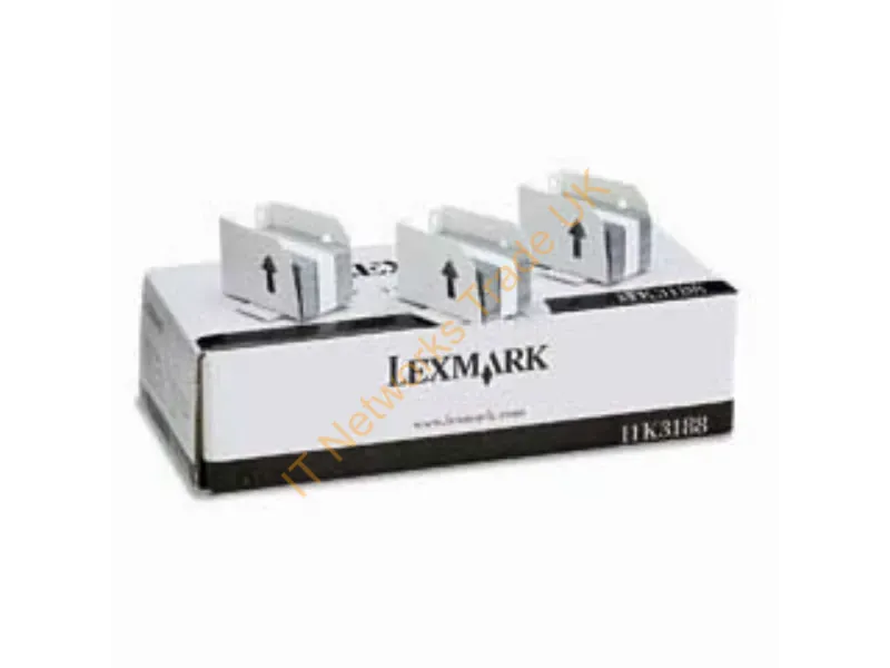 11K3188 - Lexmark 11K3188 Staples, 9K pages for Dell M 5200/IBM Infoprint 1332/IBM Infoprint 1352/Lexmark T 630/Lexmark T 632