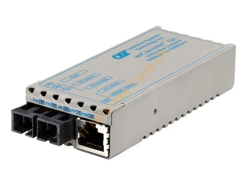 1202-0-0 - Omnitron 1000Bt Rj45 To 1000B-Sx Sc/Mm