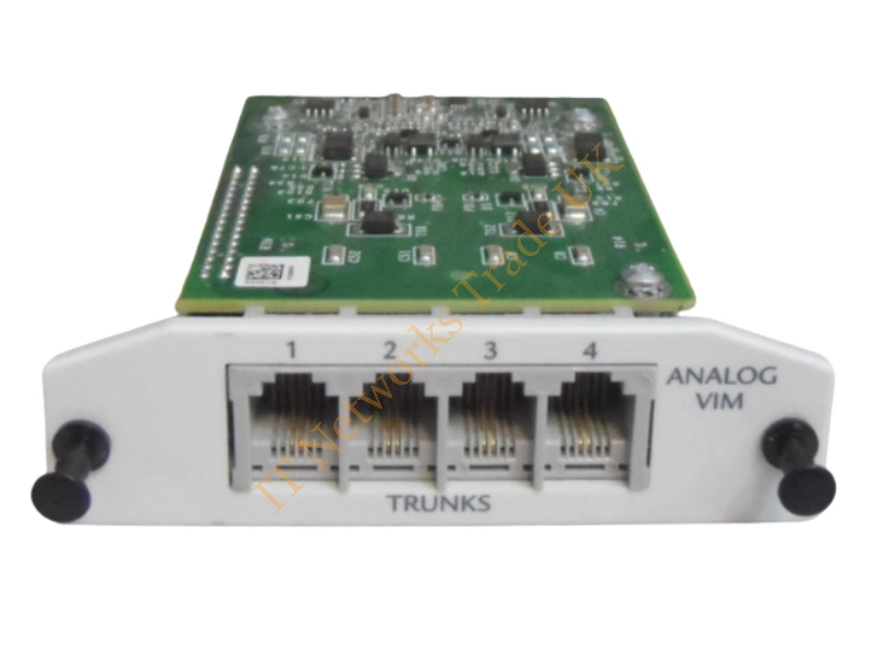 1202691G1 Adtran NetVanta Quad FXO Voice Interface Module Switch Module