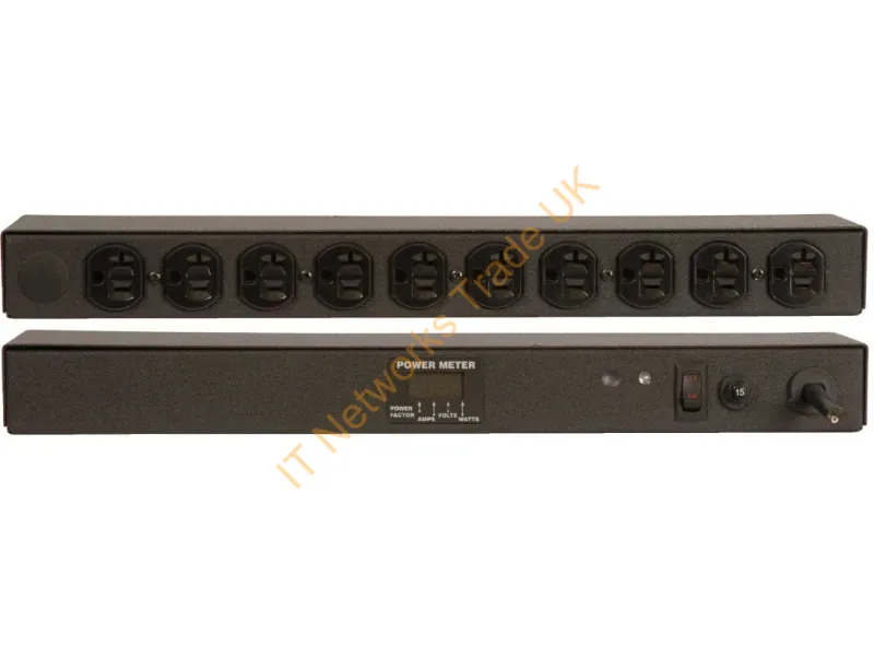 12038 - Vertiv Geist Brfc100-1025 Power Distribution Unit (Pdu) 10 Ac Outlet(S) 0U Black