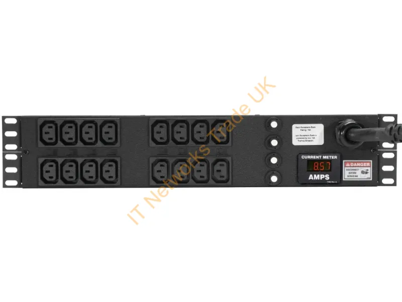 12086 - Vertiv 2Vrelan160-103C13Tl6 Power Distribution Unit (Pdu) 16 Ac Outlet(S) 2U Black