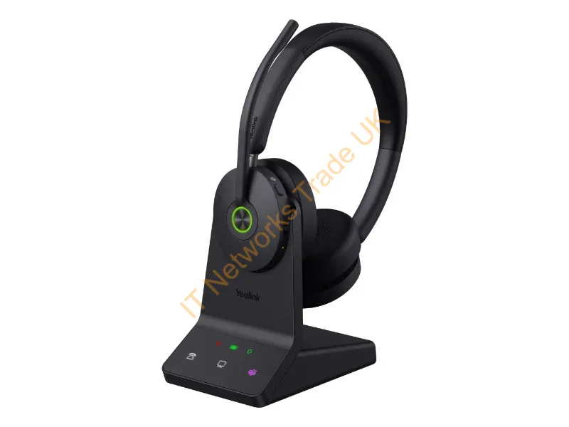 1208655 - Yealink Wh68 Teams Headset Wired & Wireless Head-Band Calls/Music Usb Type-C Bluetooth Black