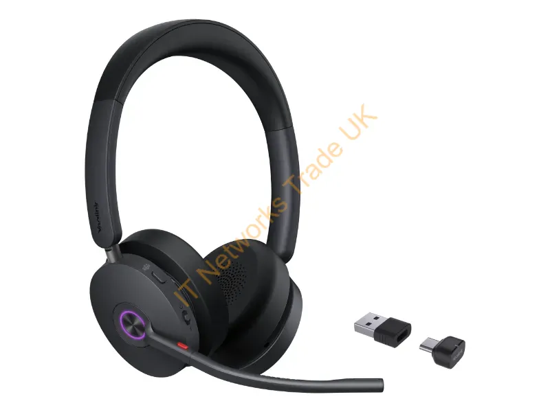 1208678 - Yealink Bh74 Teams Usb-C/A Headset Wireless Head-Band Office/Call Center Usb Type-C / Usb Type-A Bluetooth Black