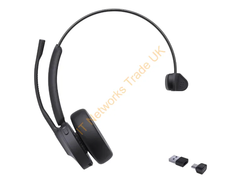 1208706 - Yealink Bh70 Mono Uc Headset Wireless Head-Band Office/Call Center Usb Type-C / Usb Type-A Bluetooth Black