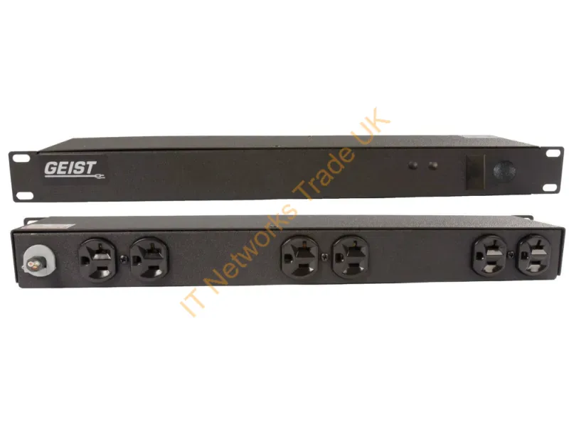 12090 - Vertiv Geist Jrn062-102D20St5 Power Distribution Unit (Pdu) 6 Ac Outlet(S) 0U Black