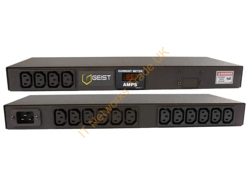 12114 - Vertiv Geist Brean162-0020/16 Power Distribution Unit (Pdu) 16 Ac Outlet(S) 0U Black