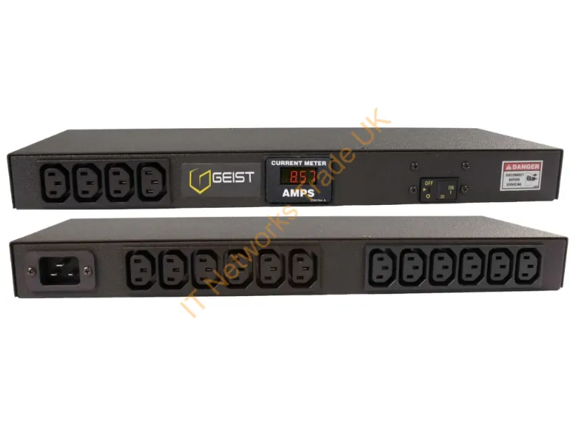 12116 - Vertiv Geist Brea160-0020/16 Power Distribution Unit (Pdu) 16 Ac Outlet(S) 0U Black