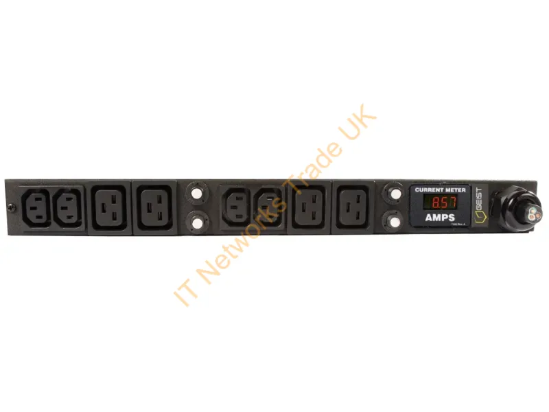12154 - Vertiv Vrelan080-103I44Tl6 Power Distribution Unit (Pdu) 8 Ac Outlet(S) Black