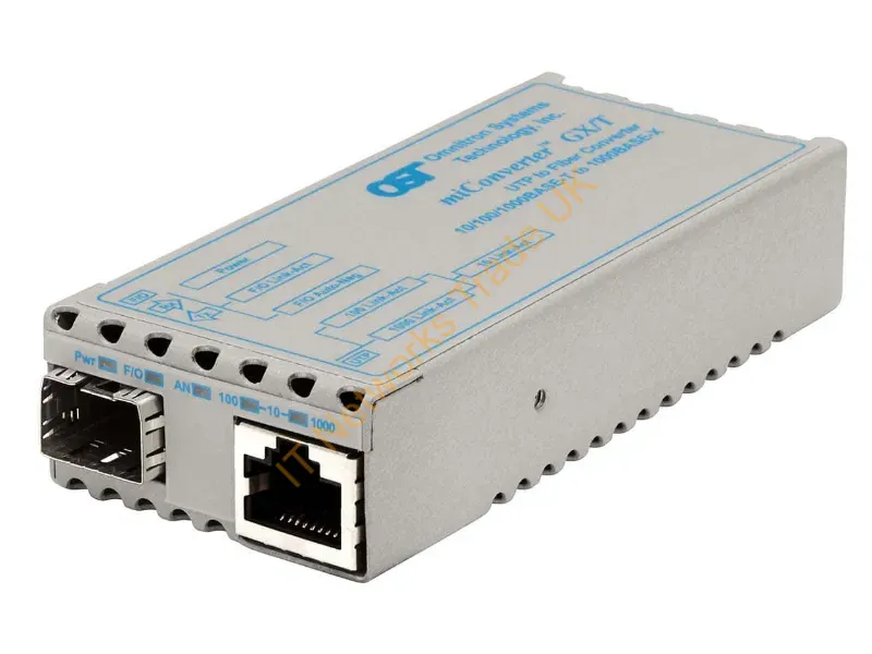 1239D-0-00 - Omnitron Poe Powered Media Converter