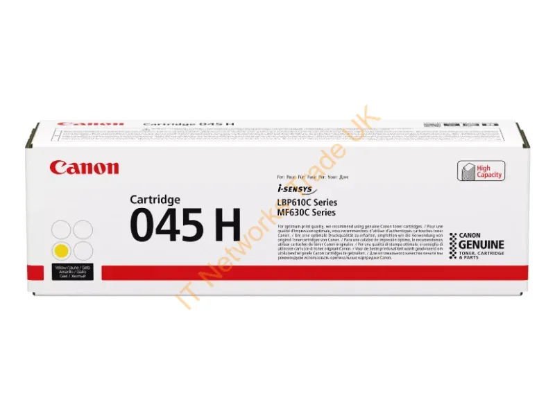 Canon 1243C002 (045H) Toner yellow, 2.2K pages Accessory