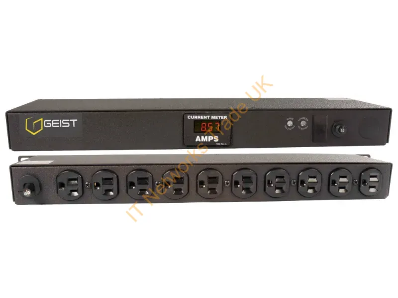 12457 - Vertiv Span104-10 Power Distribution Unit (Pdu) 10 Ac Outlet(S) Black