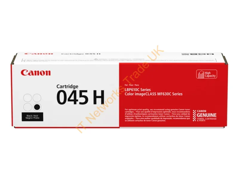 Canon 1246C002 (045H) Toner black, 2.8K pages Accessory
