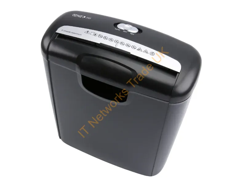 12471 - Genie 240 S paper shredder Strip shredding 72 dB Black