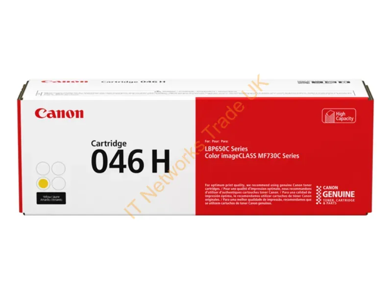 Canon 1251C002 (046H) Toner yellow, 5K pages Accessory