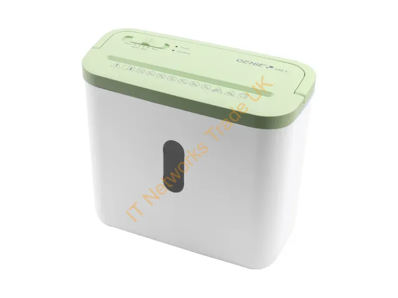 12522 - Genie 440 X GR paper shredder Cross shredding 72 dB Green, White