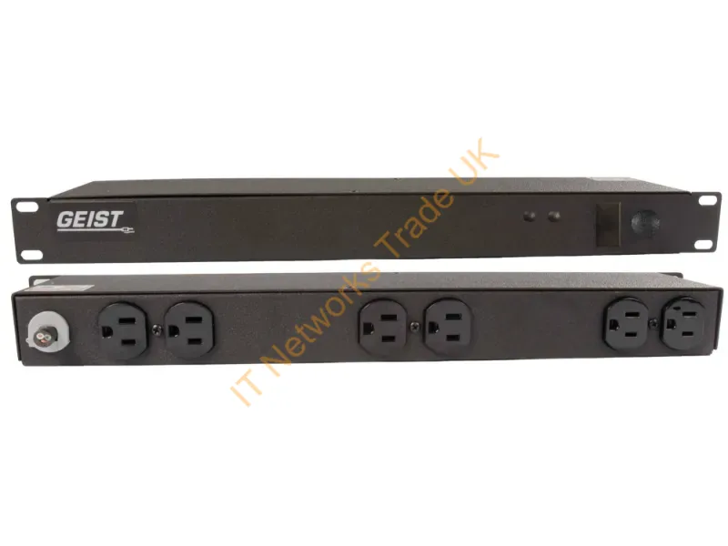 12569 - Vertiv Geist Jrn062-101D15St5 Power Distribution Unit (Pdu) 6 Ac Outlet(S) 0U Black