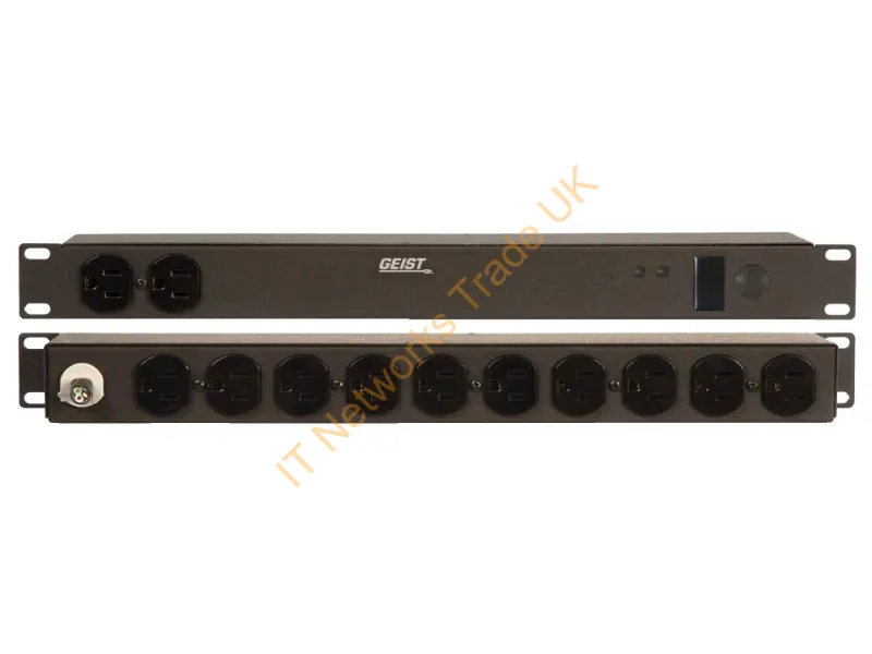 12570 - Vertiv Geist Jrn122-101D15St5 Power Distribution Unit (Pdu) 12 Ac Outlet(S) 0U Black