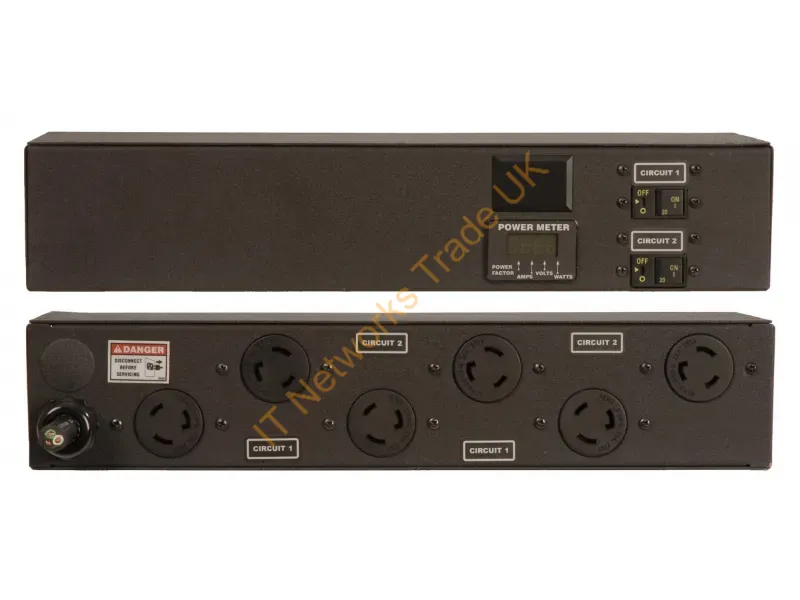 12577 - Vertiv Geist 2Xprc060-103L20Tl5 Power Distribution Unit (Pdu) 6 Ac Outlet(S) 0U Black