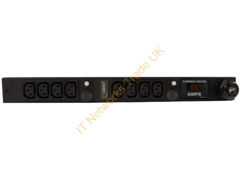12712 - Vertiv Vrelan080-103C13Tl6 Power Distribution Unit (Pdu) 8 Ac Outlet(S) Black