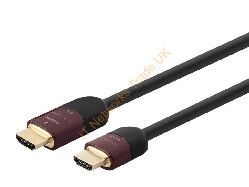 12740 - Monoprice 12740 Hdmi Cable 1200.8" (30.5 M) Hdmi Type A (Standard) Black
